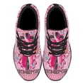 thumbnail image 2 of BreaStCancer Awareness Faith Over Fear Shoes Sneakers Black Size 8, 2 of 7