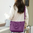 thumbnail image 2 of Bolsos de nylon para mujer Bolsa de viaje de nylon impermeable Bolsos ligeros Bolsa de transporte para hombre y mujer Bolso de nylon para el hombro, 2 of 6