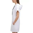thumbnail image 2 of DKNY Womens Ombre Logo Hooded Sneaker Dress, 2 of 3