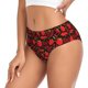 thumbnail image 2 of Fotbe Tomatoes And Chili Calzones Estampados para Mujer – Ropa Interior de Algodón, Cómoda, Suave y Elástica-Large, 2 of 6