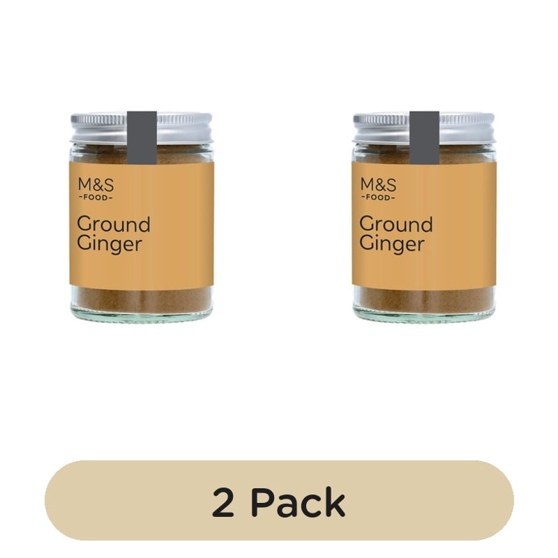 Cook With M&S Ground Ginger 37g, British Import (Pack of 2)