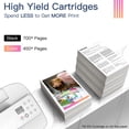 thumbnail image 4 of Tinta de impresora InKid 62 compatible para HP 62XL (paquete de 2), 4 of 6