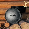 thumbnail image 3 of Lodge Yellowstone™ 12 Inch / 8 Quart Cast Iron Deep Camp Dutch Oven, 3 of 4