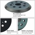thumbnail image 3 of Almohadilla de lijado Makita 125 mm Triomphe Discos de lijado de 8 orificios Almohadilla de lijadora Makita de 5 pulgadas para Makita BO 5010, 5030, 5031, 5041, DeWalt DW420, DW421, Porter, 3 of 5