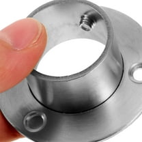 ULTNICE Shower Curtain Rod Holders Homeowners 1Set 1.8X0.9X0.8in