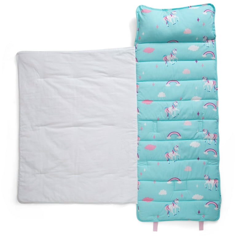 Delta Children Nap Mat with Attached Removable Pillow Blanket