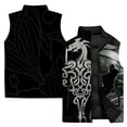 thumbnail image 5 of Chaqueta cortavientos de invierno con estampado 3D para hombre, chaqueta cortavientos a la moda para deportes al aire libre, ciclismo, 5 of 5