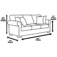 thumbnail image 5 of LAMINET Clear Heavy-Duty Water Resistant Sofa/Couch Slip Cover - Sofa, 5 of 6