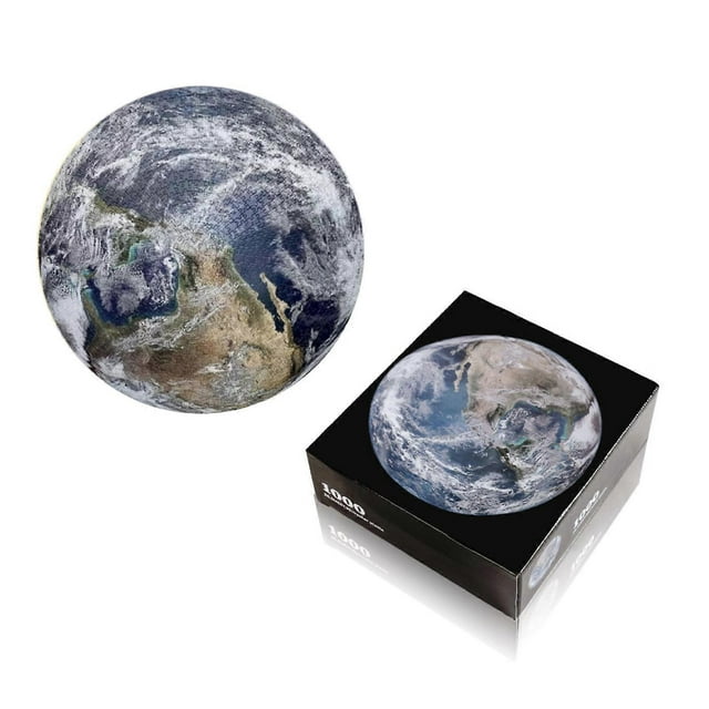 Puzzle Terre Ronde 1000 Pièces pour Adultes Défi Sans Fin Puzzles Haute Résolution