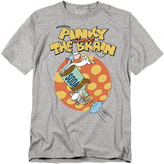 Pinky And The Brain T-Shirt Soda Unisex Graphic Tee For Men & Women