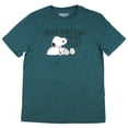 thumbnail image 1 of Peanuts Snoopy Please Don't Make Me Do Stuff Graphic T-Shirt (Teal, X-Large), 1 of 2