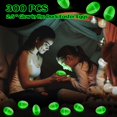 thumbnail image 3 of Leyndo 100 Pcs Glow in the Dark Easter Eggs 2.5 Inch Glow Easter Eggs Bulk Kids Glow in the Dark Party Supplies Easter Basket Stuffers Gifts Easter Night Eggs for Filling Candy Treats for Easter, 3 of 7