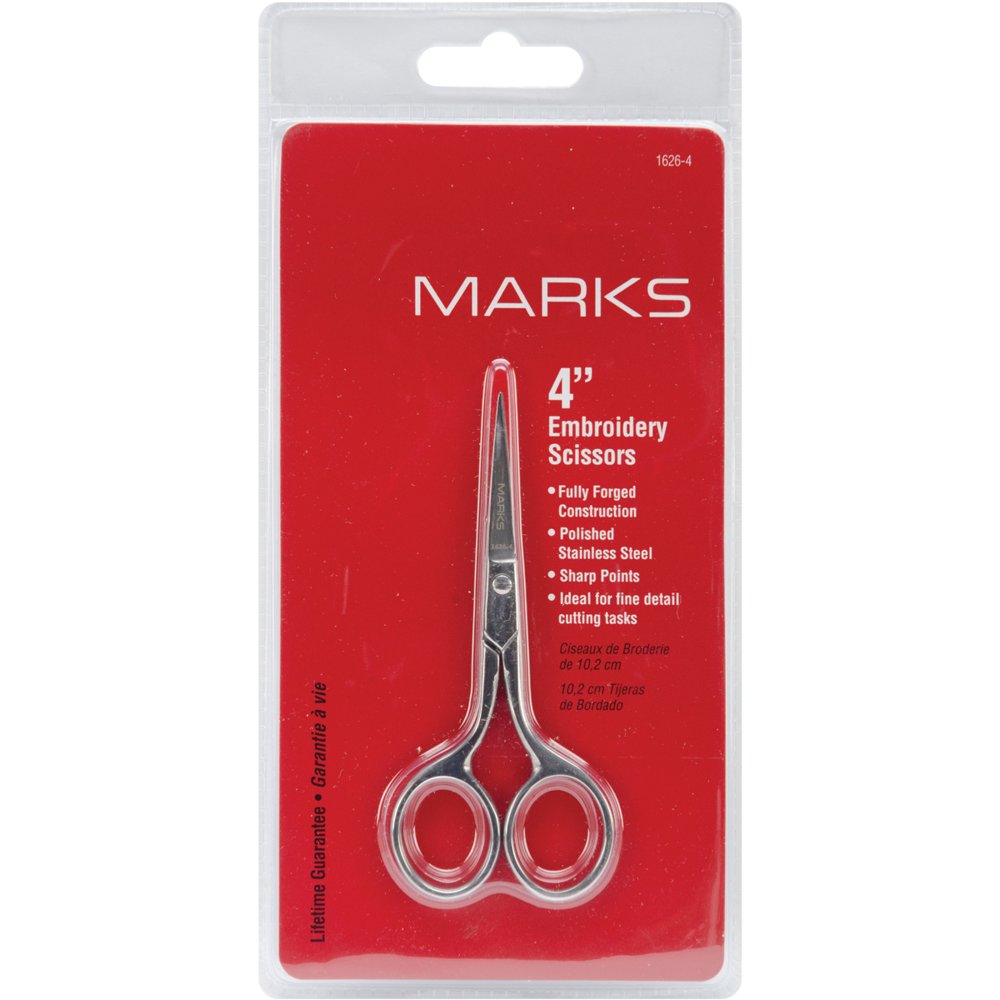 Marks Embroidery Scissors 4"