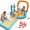 Color, variant on Inflatable Pool, Rectangular Swimming Pool for Toddlers, Kids, Family, Above Ground, Backyard, Outdoor