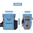 thumbnail image 7 of Dog Treat Training Pouch Built-in Poop Bag Dispenser, Pet Waterproof Treat Training Bag, 7 of 7