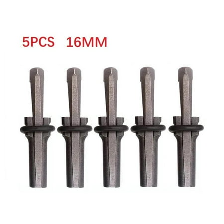 

Mduoduo 5 Set 5/8 inch Plug Wedges Feather Shims Rock Stone Splitter Hand Tools 16mm