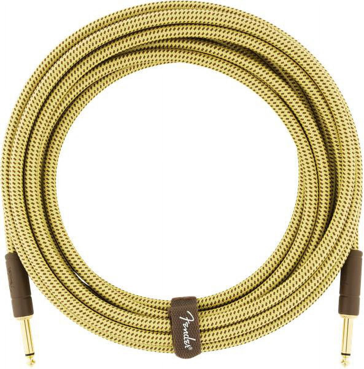 Fender Deluxe Series Instrument Cable, 10', Tweed