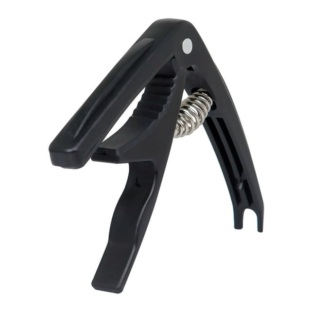 Tachiuwa Capo de Changement Rapi pour Guitare Acoustique / Électrique Ukulélé Universel Noir