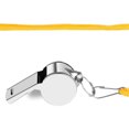 thumbnail image 4 of Silbato Metal Con Cuerda para Árbitro Silbatos Entrenamiento Competición (estilo 1), 4 of 8
