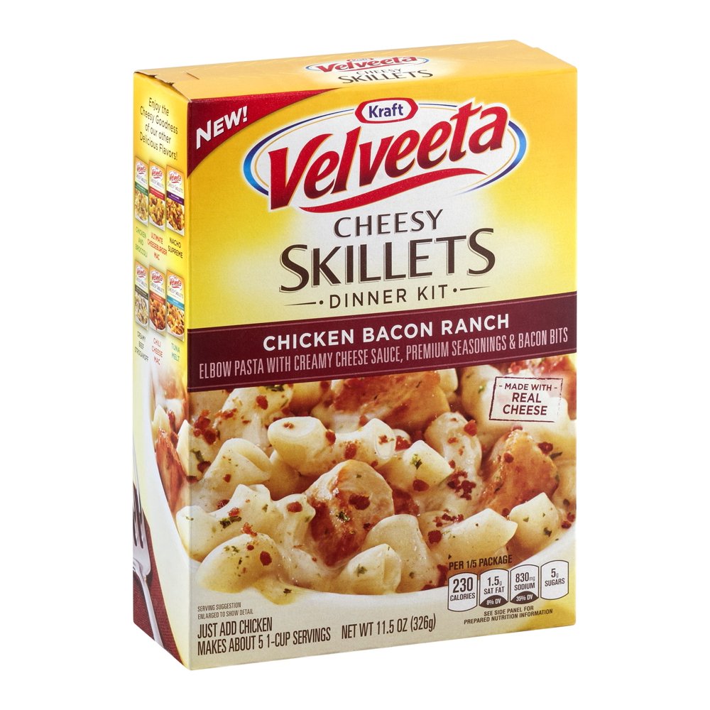 Kraft Dinners Skillets Chicken Bacon Ranch, 11.5 OZ (Pack of 6