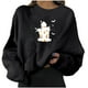 thumbnail image 1 of Sudaderas con capucha estampadas de manga larga informales para mujer a la moda de Halloween Fridja hj3312, 1 of 5