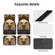 thumbnail image 4 of Balery Vintage Pattern Bald Eagle Juego de 4 Alfombrillas para Auto, Revestimientos de Caucho Resistente, Diseño Antideslizante, 4 of 7