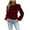 XNG1-Wine, variant on VKOYWKM Velvet Tops for Women Vintage Puff Long Sleeve Soft Velour Shirts Crew Neck Dressy Casual Blouses Trendy Spring Fall Basic Shirt