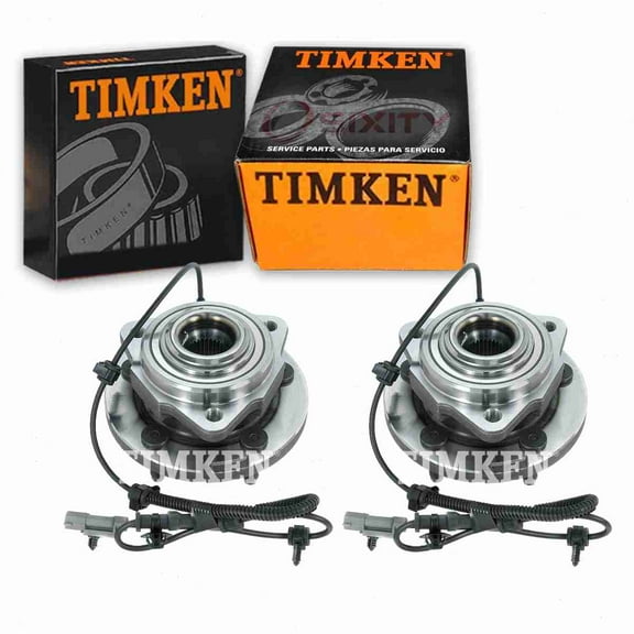 2 pc Timken HA590036 Wheel Bearing Hub Assembly for 402.67015 513234 52089434AA 52089434AB 52089434AC 52089434AD 52089434AE 713234 720-0351 BR930634 Driveline Axle Axles Hubs