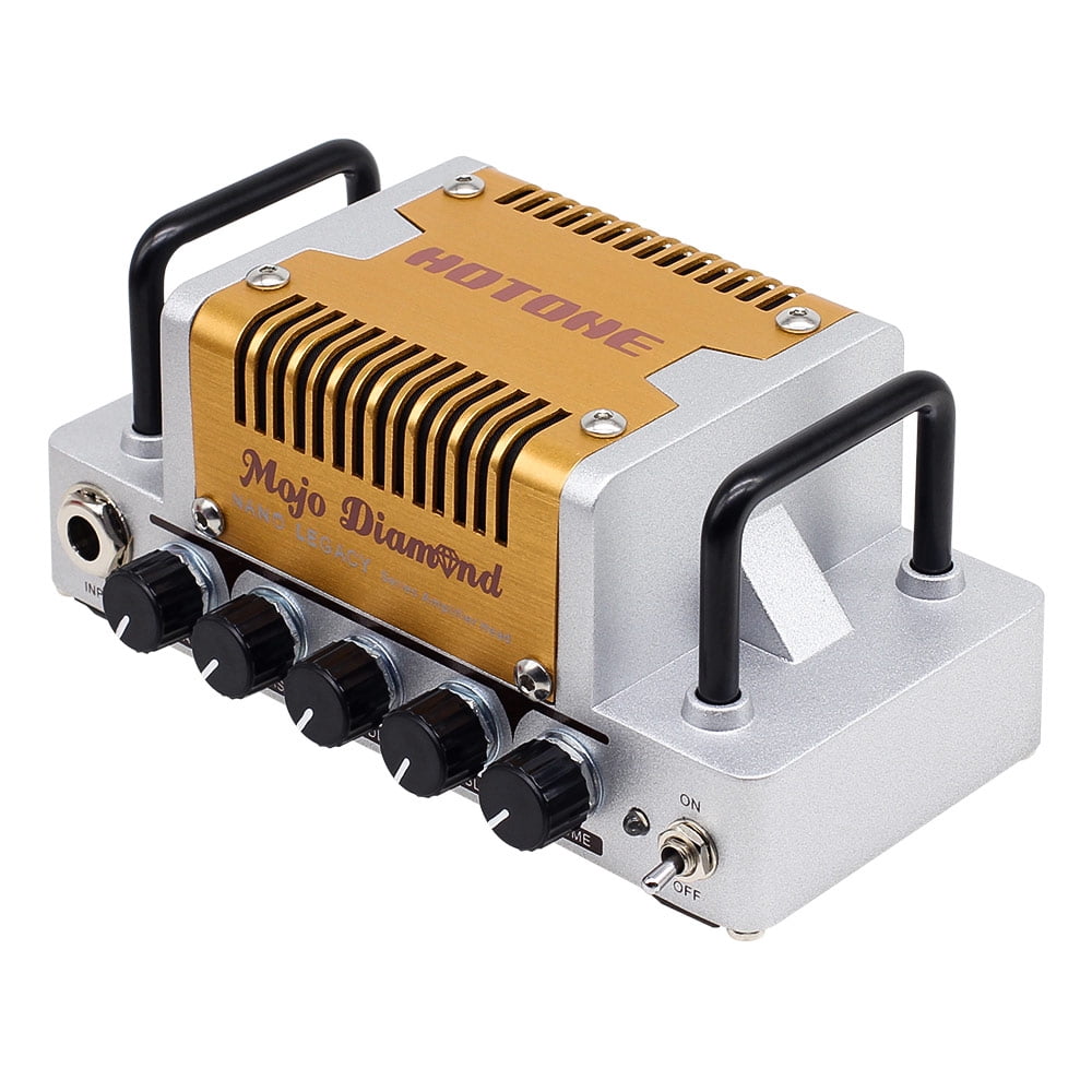 Hotone Nano Legacy Mojo Diamond Mini 5 Watt Compact Guitar Amp Head 3 Band NLA-5