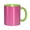 Green, variant on Gradient Geometric Abstract Coffee Mug Fun Custom Ceramic Mugs 11oz Red