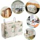 thumbnail image 4 of Organizador de cama de 2 bolsillos, organizador de cabecera, organizador de cabecera colgante, cesta de cama de cabecera colgante, para oficina, cocina, cama de dormitorio, 4 of 5