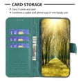 thumbnail image 3 of Dteck Wallet Phone Case for iPhone11 pro 5.8 iinch,Card Slot Shockproof Magnetic Kickstand Ultra-Slim for iPhone 11 pro 5.8 inch,Green, 3 of 7