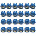 thumbnail image 1 of 24 Pieces Gable Box and Gift Wrap Ribbon Party Treat Boxes 6.88x5x3.5 inchesBlue ribbon, 1 of 5