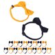 thumbnail image 5 of Lazo Para El Cuello Del Animal Doméstico, Previene La Decoloración Del Reemplazo De La Pajarita Del Perro Con Hebilla De Plástico Para Mascotas Pequeñas Para Perros ANGGREK Pet Neck Bow, 5 of 8