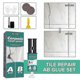 thumbnail image 4 of Household Ceramic Tile Repair Ab Glue Set Ceramic Tile Crack Fillin, 4 of 5