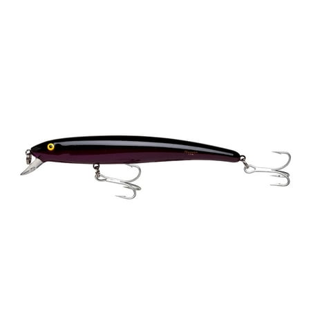 Bomber Magnum Long 17a 17 a Floating Striper Surf Lure Black Purple EEL