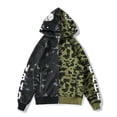 thumbnail image 2 of Sudadera con capucha Camo Suelta Cremallera Chaqueta Sudadera Para Hombres Niño, 2 of 2