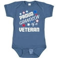 thumbnail image 3 of Inktastic Proud Grandson of a Veteran Veterans Day Boys Baby Bodysuit, 3 of 5