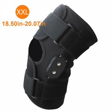 KARM Copper Knee Brace - Adjustable, Open Patella Support For Arthritis, ACL, Meniscus Pain - Plus Size Available