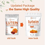 Micro Ingredients Lutein & Zeaxanthin 40mg, 240 Softgels | Eye Health Support with Astaxanthin, Omega-3s, Phospholipids | Non-GMO, Gluten Free
