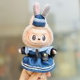 thumbnail image 4 of 17cm Pendant Cute Labubu Doll Clothes Fashion Dress Headgear Stuffed Accessories Cos Anime Plush Cartoon Decor Birthday Toy Gift, 4 of 5