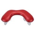 thumbnail image 1 of HILABEE PU Leather U Shape Arm Rest Comfortable Nail Hand Pillow Breathable for Home DIY Red, 1 of 9