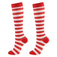 thumbnail image 3 of 3 Pairs Christmas Compression Socks for Women & Men Circulation 15-20 mmHg - Better Blood Flow, Swelling , Best Support for Medical, Running, Nursing,Christmas Gifts for Nurses Travel Pregnancy, 3 of 6