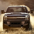 thumbnail image 2 of Spec-D Tuning Black Front Bumper Guard Compatible with Chevy Silverado 2500 3500 2015-2019, 2 of 7