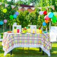 thumbnail image 2 of 26-27 4pcs Pineapple Shaped Plastic Drinking Cups with Lid and Straw Party Cup, 2 of 4