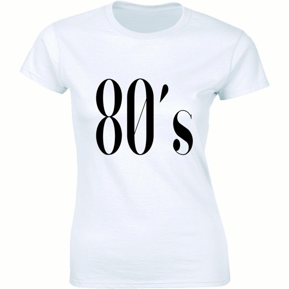 Retro Birthday Made In The 80s Party Stylised Celebration Women's Tee