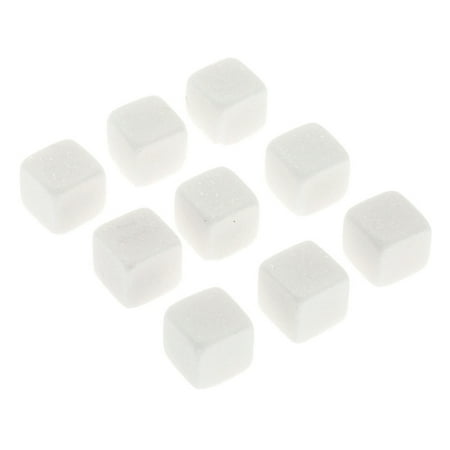 

VEAREAR 6/9Pcs (Optional) 6/9Pcs Reusable Wine Drinks Cooler Ice Cube Chilling Stone Rock Barware Tool