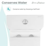 Carre One-Piece Square Toilet Dual-Flush 1.1/1.6 gpf