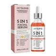 thumbnail image 1 of Suero Facial 5 en 1, hidratante, blanqueador, antiarrugas, envejecimiento, vitamina C, ácido hialurónico, encoge los poros, cuidado de la piel, 30ml, 1 of 4