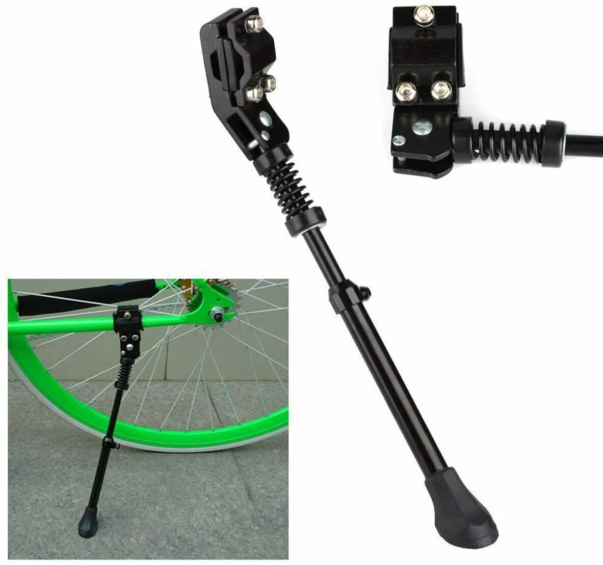 Details about   Mountain Bike Kickstand Bicycle Kick Stand MTB Road Adjustable Side Universal US 